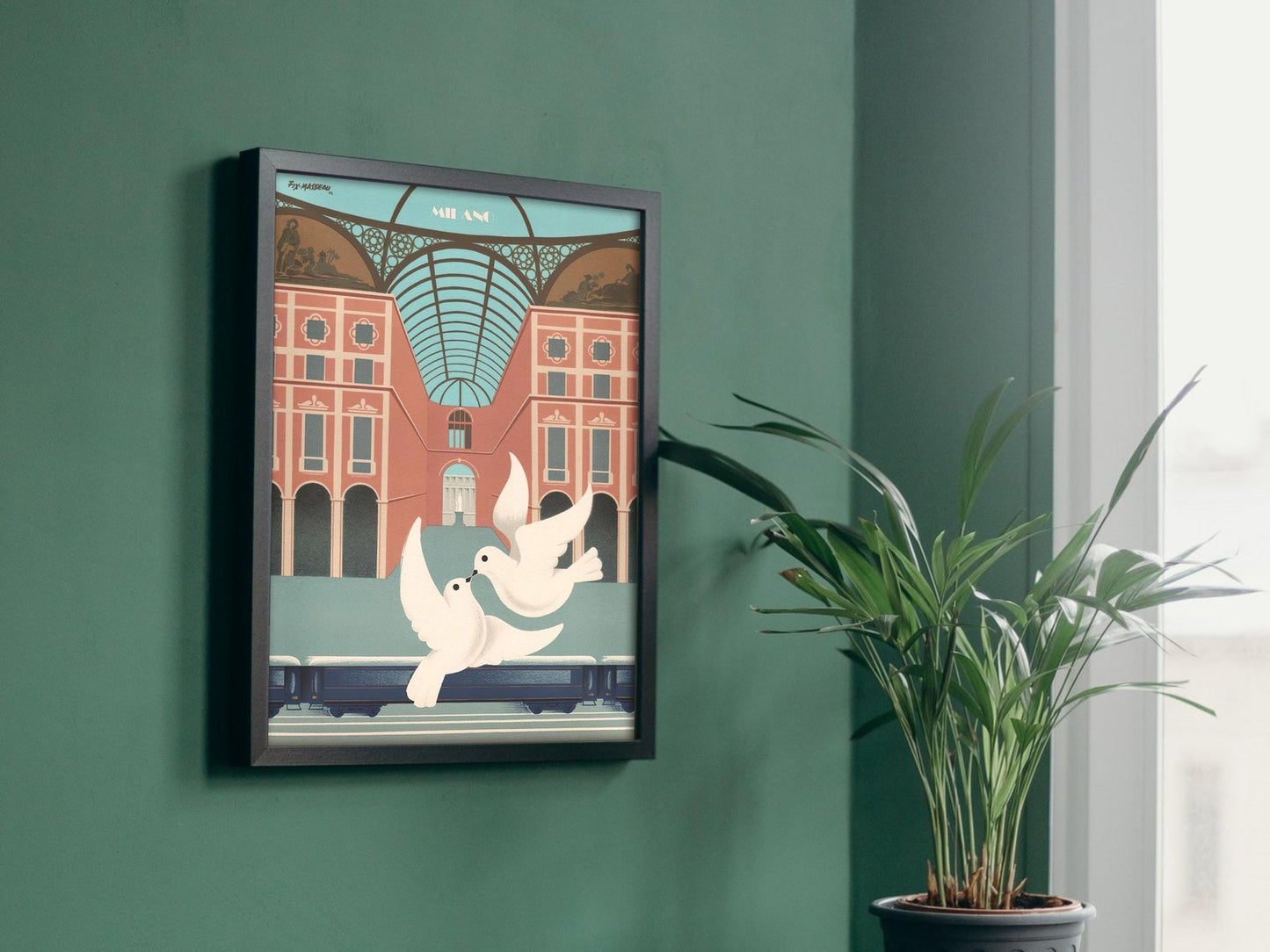 Milano Orient Express by Pierre Fix-Masseau, 1930, Art Deco and American Modernism, fine art print