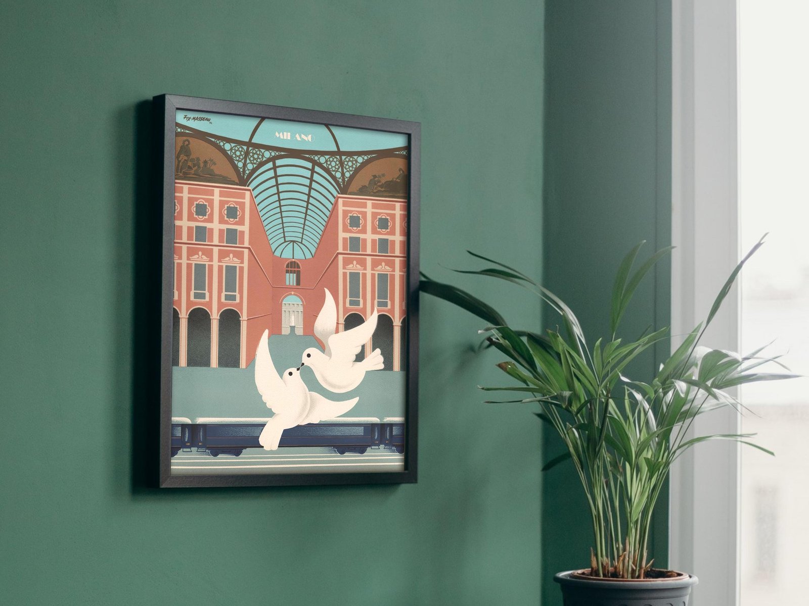 Milano Orient Express by Pierre Fix-Masseau, 1930, Art Deco and American Modernism, fine art print