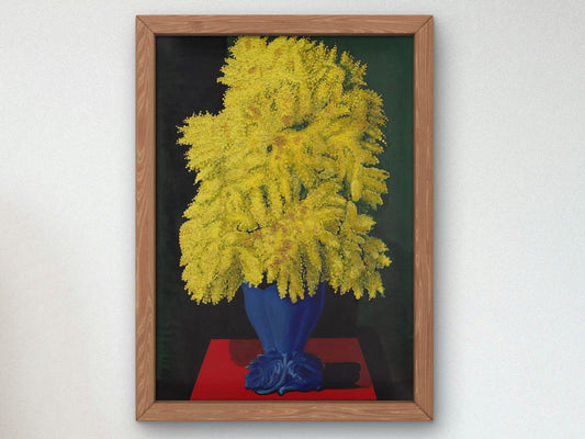 Mimosas by Moïse Kisling, 1952, Art Deco and American Modernism, fine art print