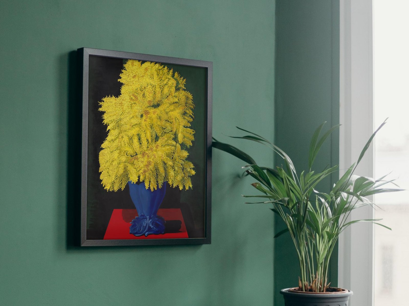 Mimosas by Moïse Kisling, 1952, Art Deco and American Modernism, fine art print
