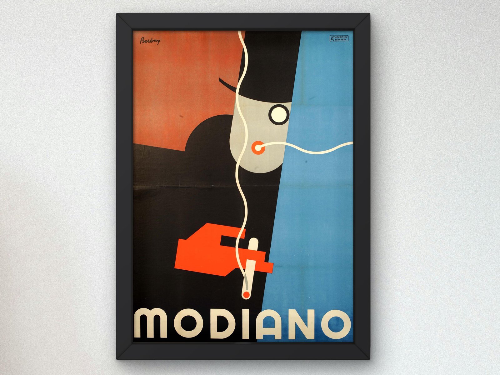 Modiano Vintage Cigarette Ads, Art Deco and American Modernism, fine art print