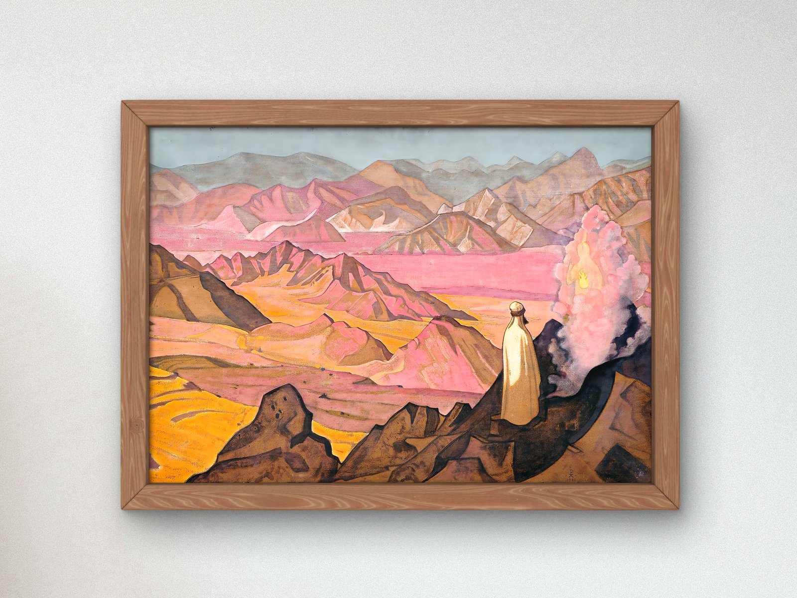 Mohammed the Prophet by Nicholas Roerich, 1925, Orientalism and Exoticism, fine art print