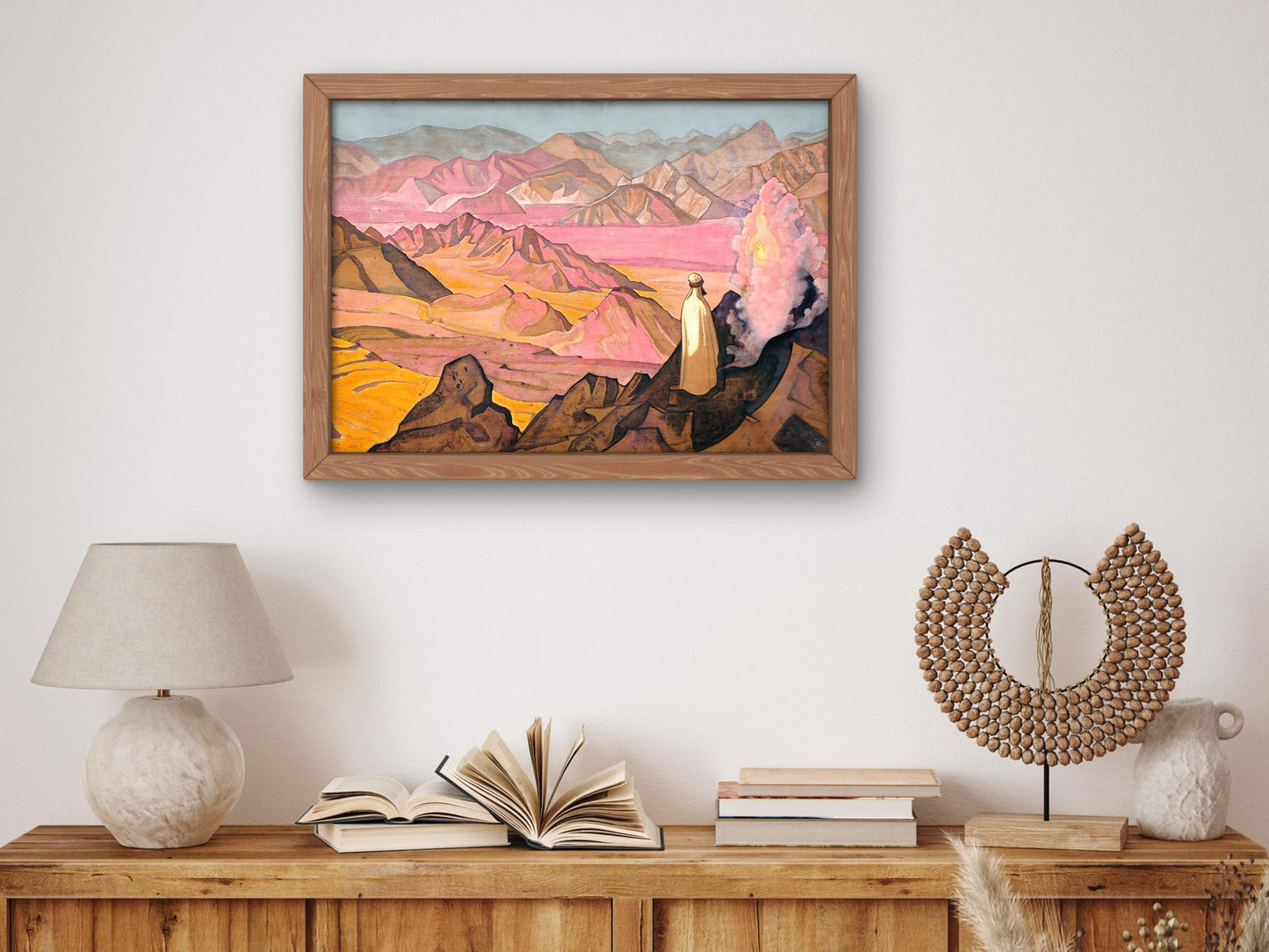 Mohammed the Prophet by Nicholas Roerich, 1925, Orientalism and Exoticism, fine art print