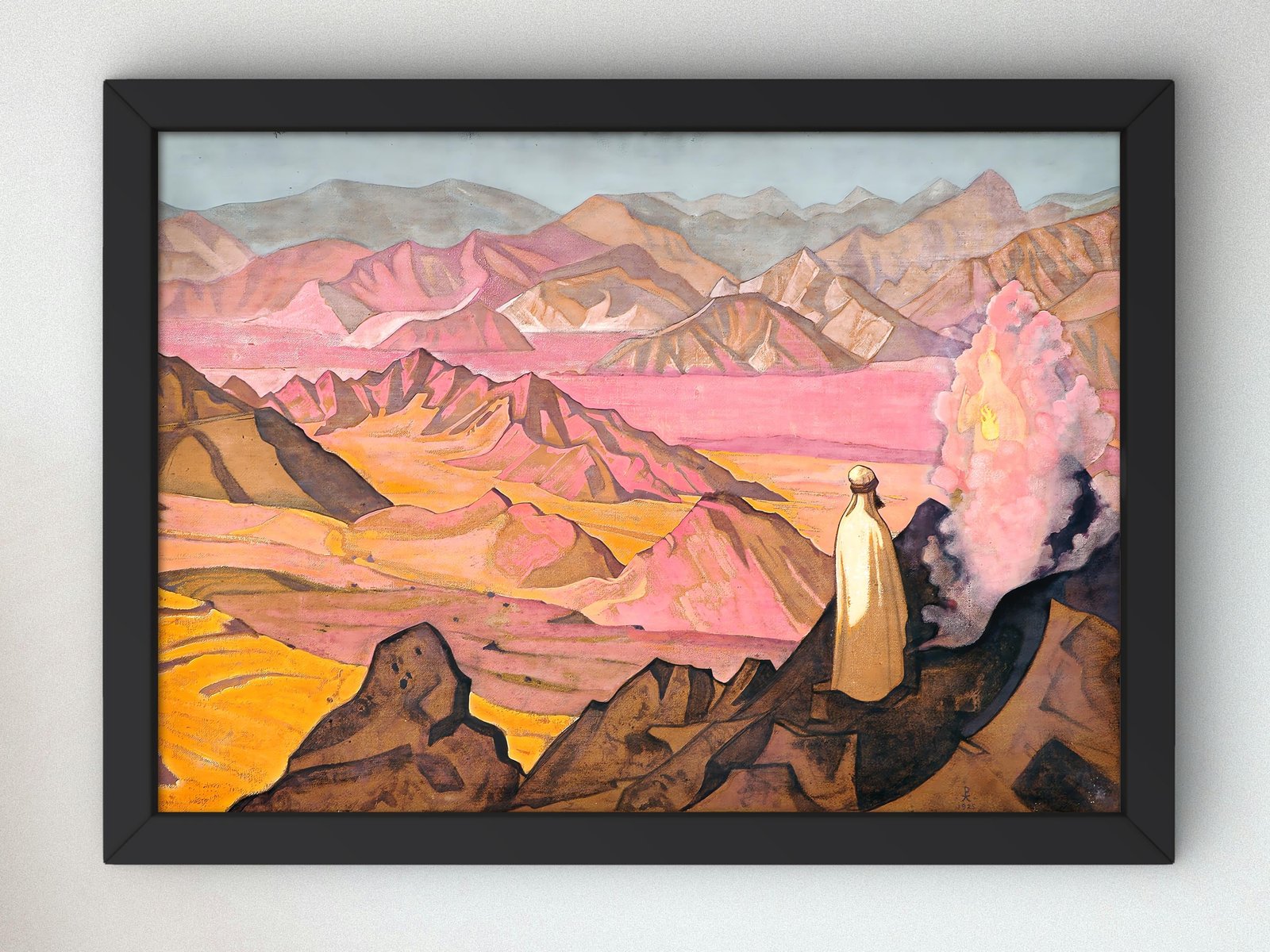 Mohammed the Prophet by Nicholas Roerich, 1925, Orientalism and Exoticism, fine art print