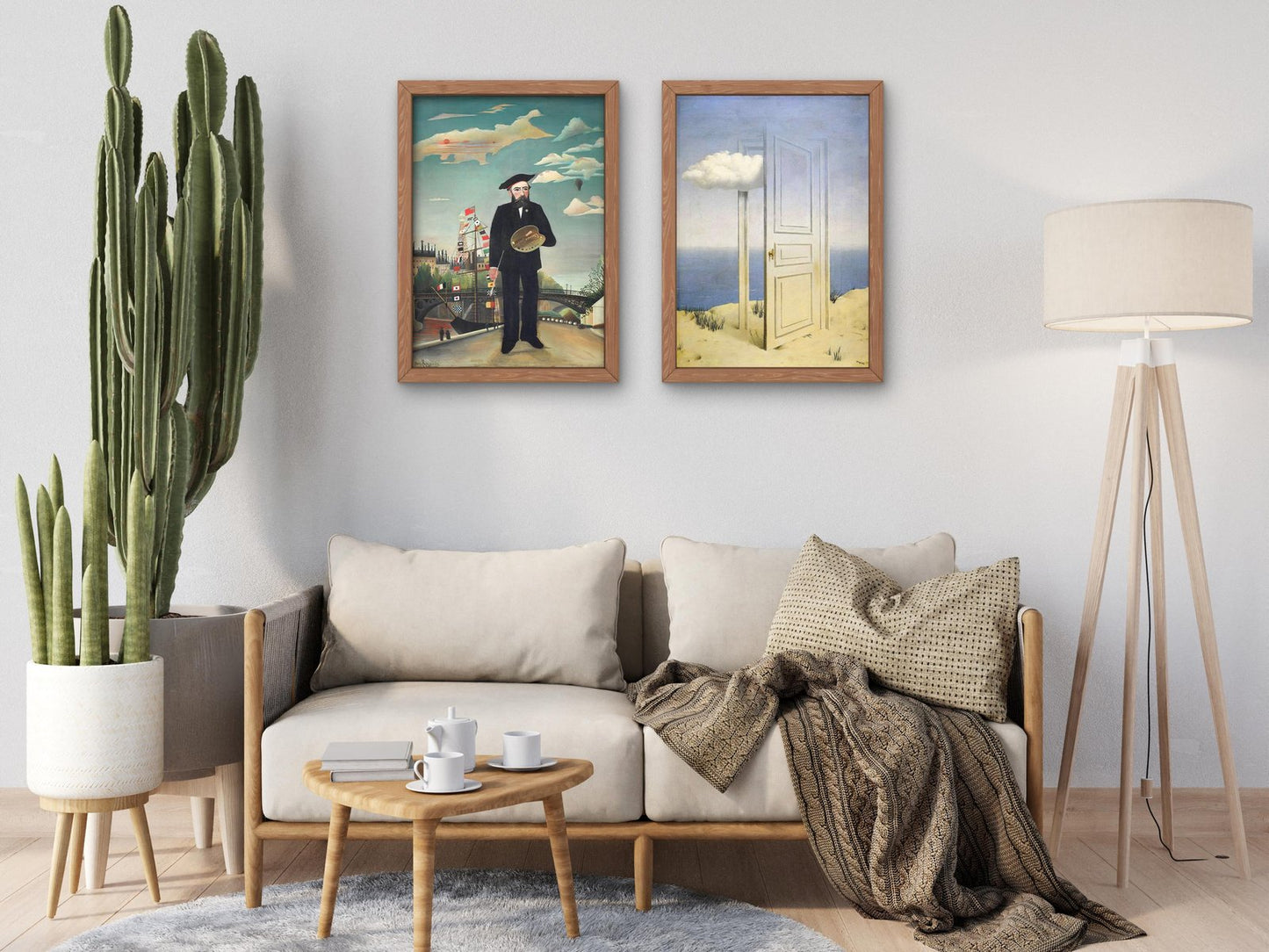 Moi-même by Henri Rousseau, 1890, Post-Impressionism, fine art print