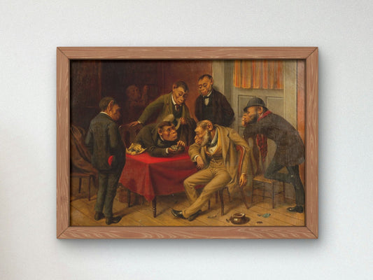 Monkeys with Gold Nugget by William Holbrook Beard, 1890, Realism and Naturalism, fine art print