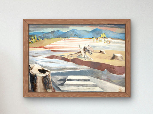 Monster Shore by Paul Nash, 1939, Surrealism and Modern Art, fine art print