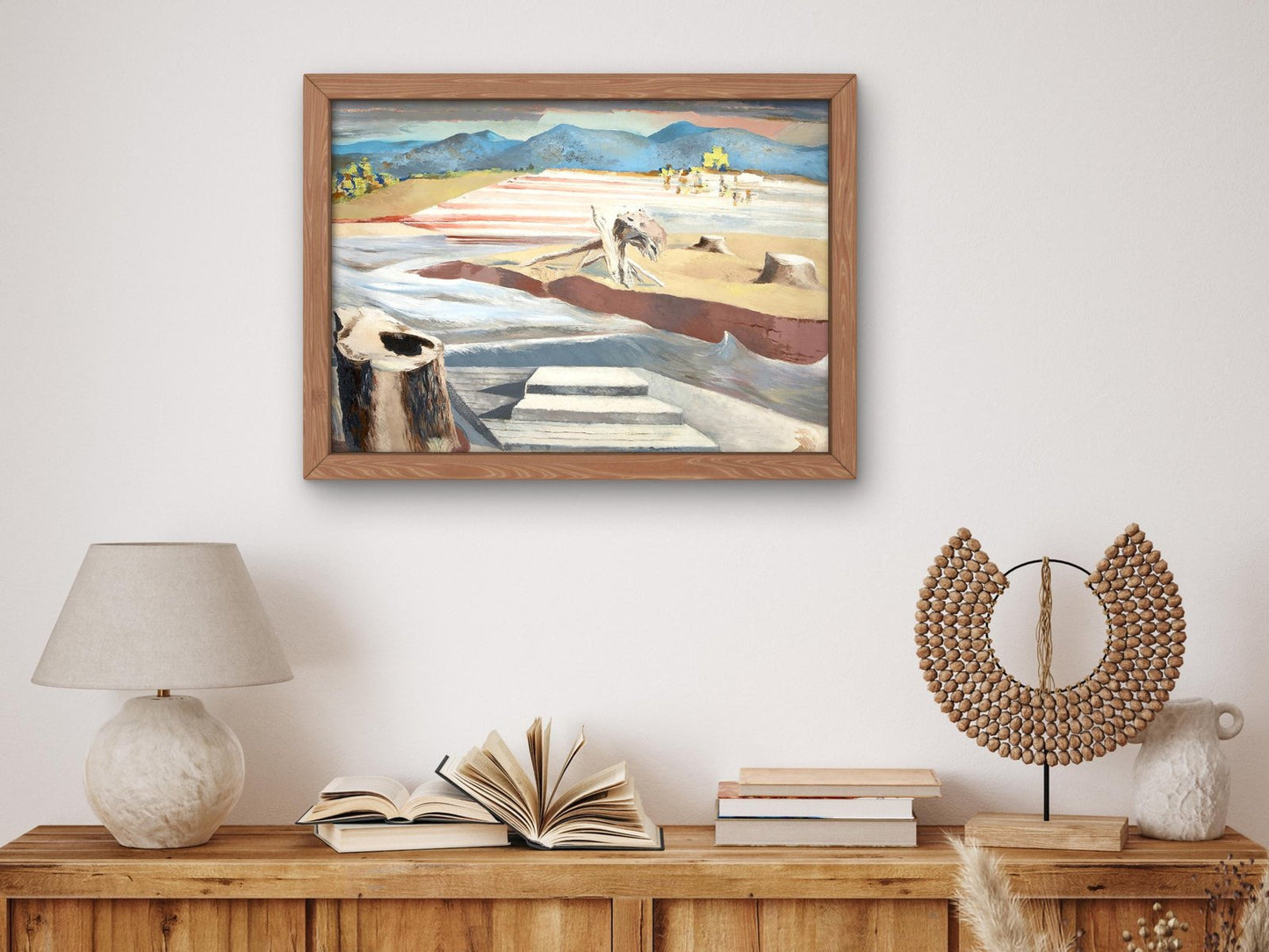 Monster Shore by Paul Nash, 1939, Surrealism and Modern Art, fine art print