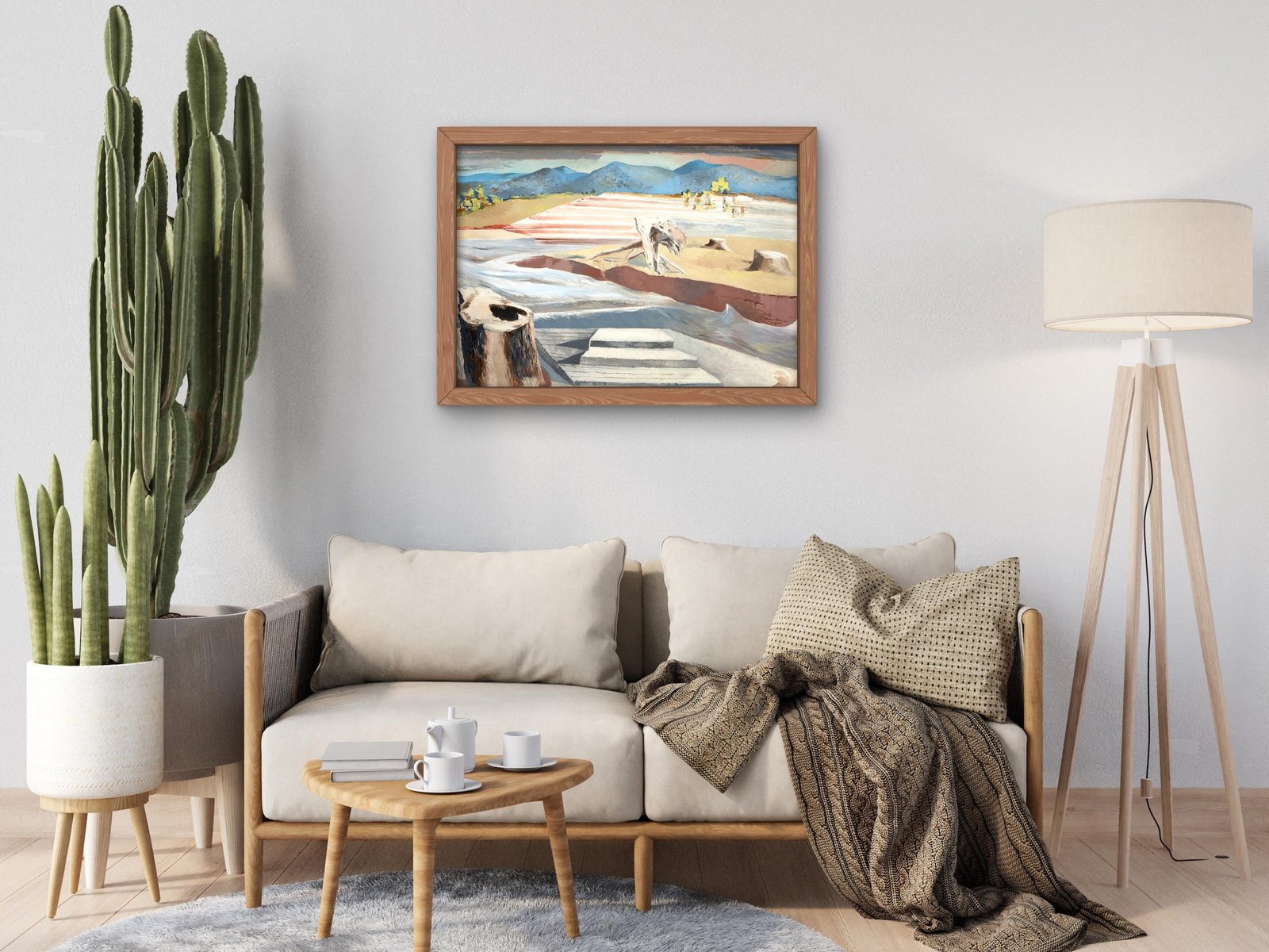 Monster Shore by Paul Nash, 1939, Surrealism and Modern Art, fine art print
