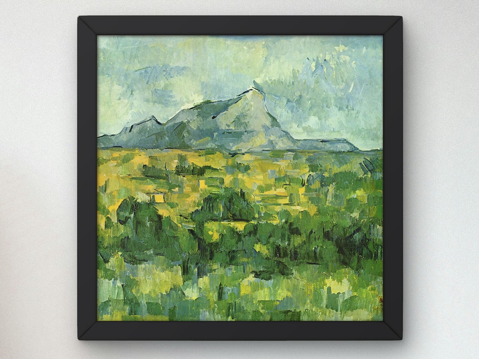 Mont Sainte Victoire by Paul Cézanne, 1904, Post Impressionism, fine art print