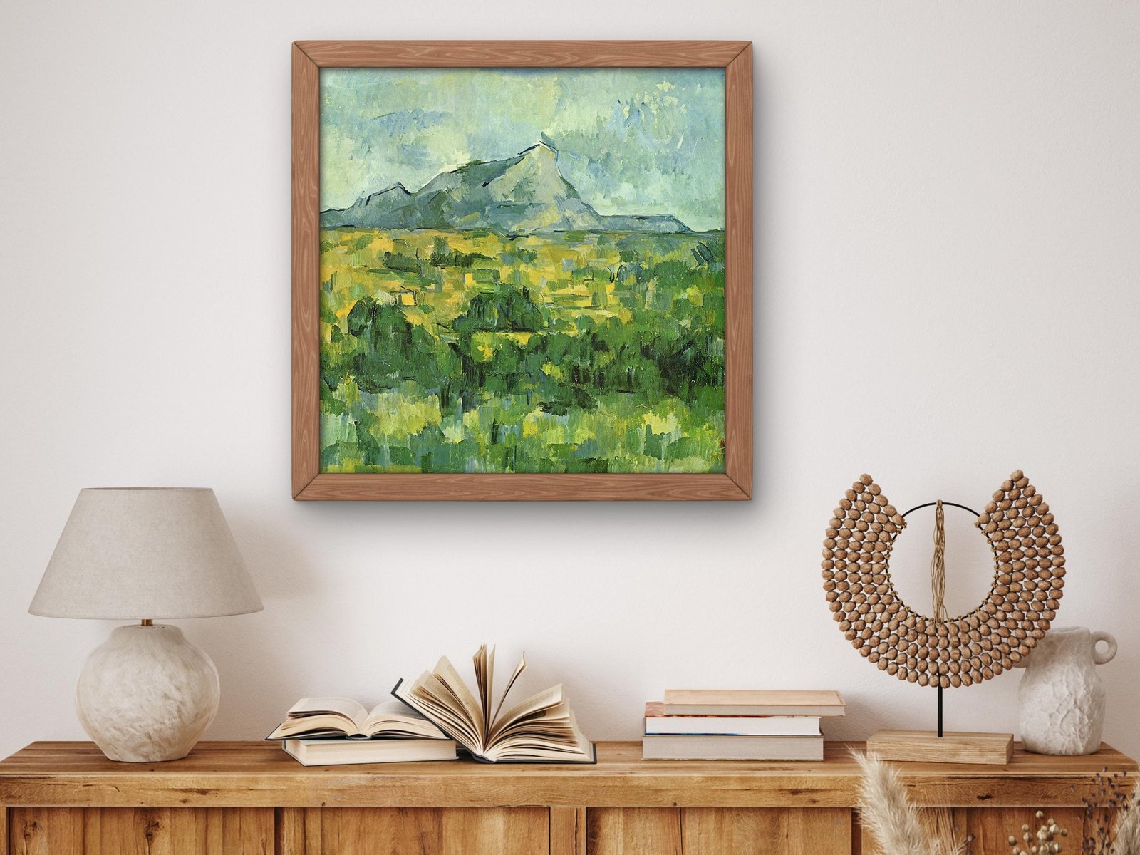 Mont Sainte Victoire by Paul Cézanne, 1904, Post Impressionism, fine art print