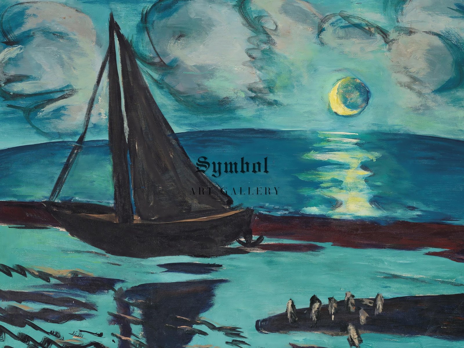 Max Beckmann painting, 1938, Expressionism and Fauvism, fine art print