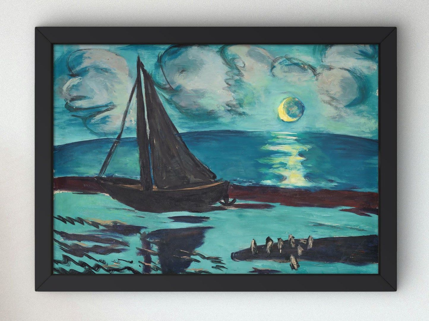 Max Beckmann painting, 1938, Expressionism and Fauvism, fine art print