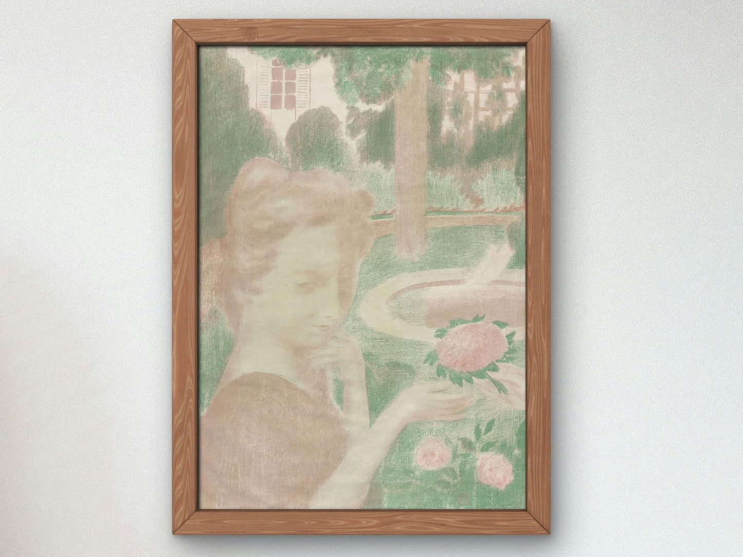 Morning Bouquet Tears by Maurice Denis, 1899, Art Nouveau and Belle Époque, fine art print