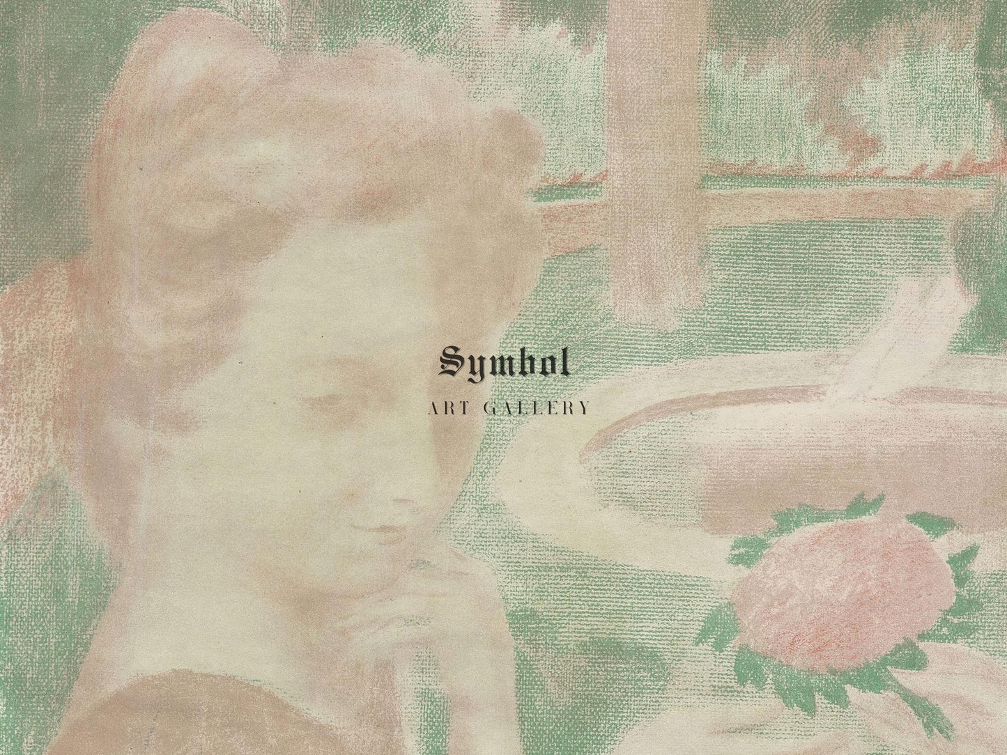 Morning Bouquet Tears by Maurice Denis, 1899, Art Nouveau and Belle Époque, fine art print