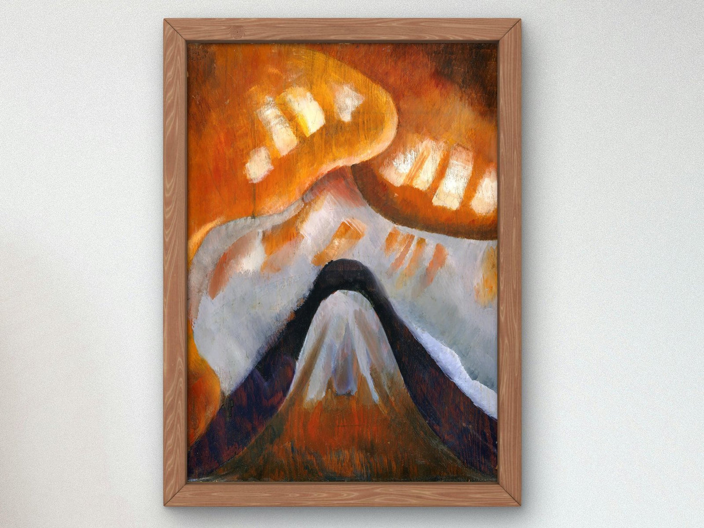Mountain and Sky by Arthur Dove, 1925, Art Deco and American Modernism, fine art print