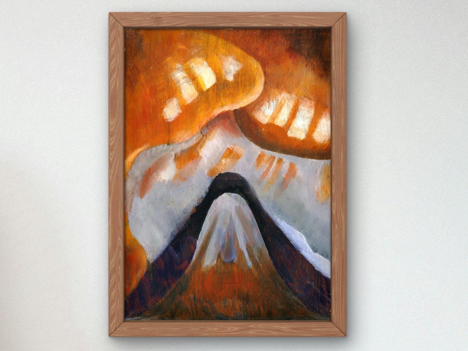 Mountain and Sky by Arthur Dove, 1925, Art Deco and American Modernism, fine art print