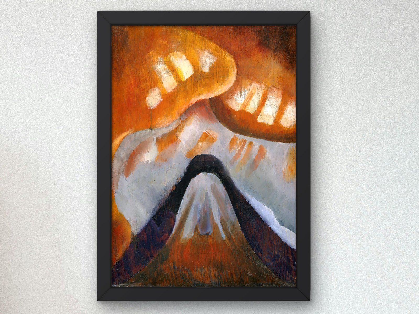 Mountain and Sky by Arthur Dove, 1925, Art Deco and American Modernism, fine art print