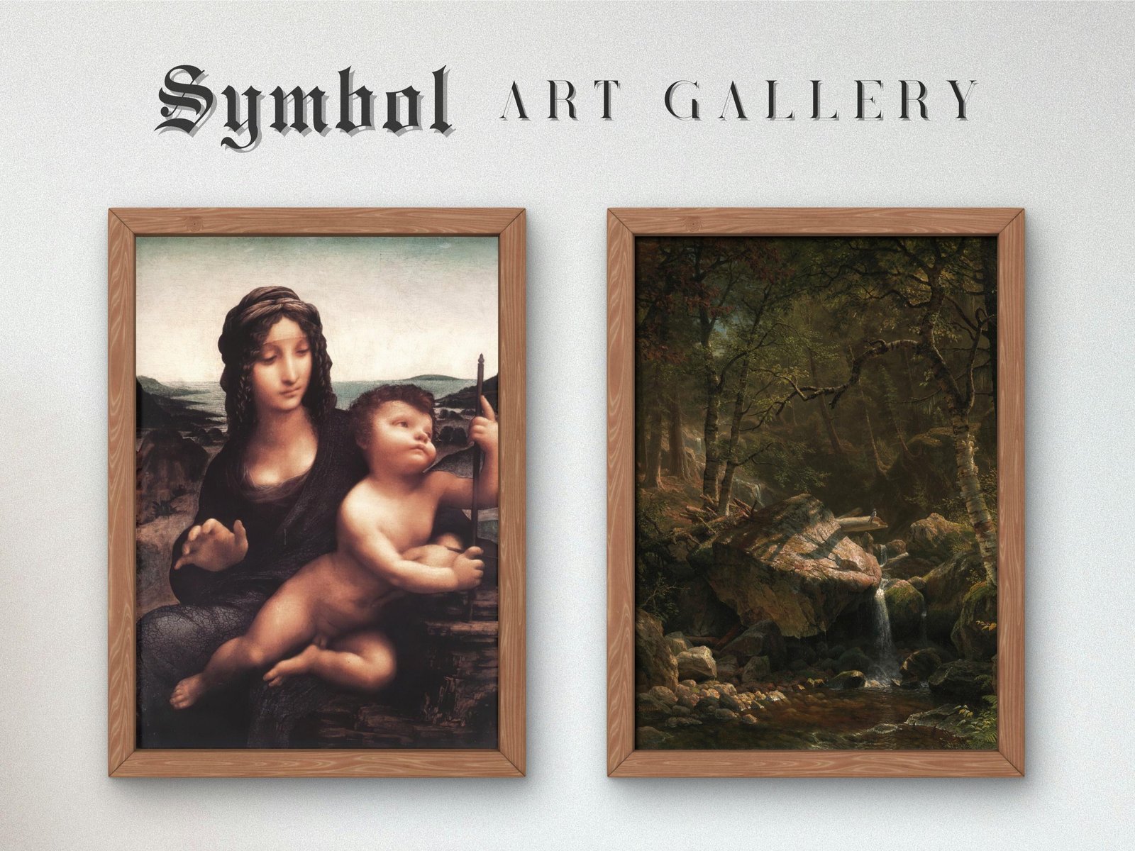 Mountain Brook by Albert Bierstadt, 1863, Romanticism and Classical Landscapes, fine art print