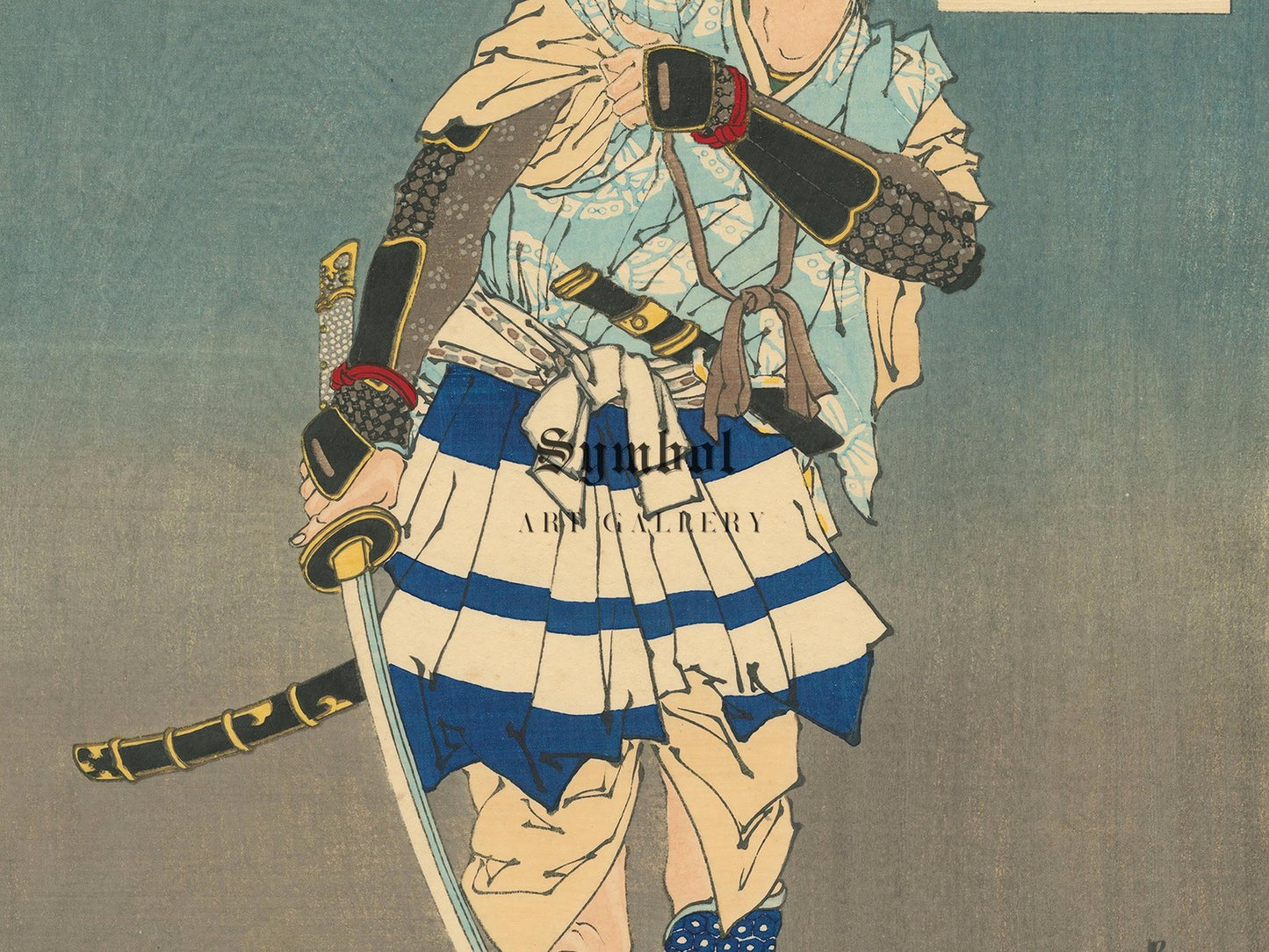 Mountain Moon after Rain by Tsukioka Yoshitoshi, 1885, Japanese Woodblock Prints, fine art print