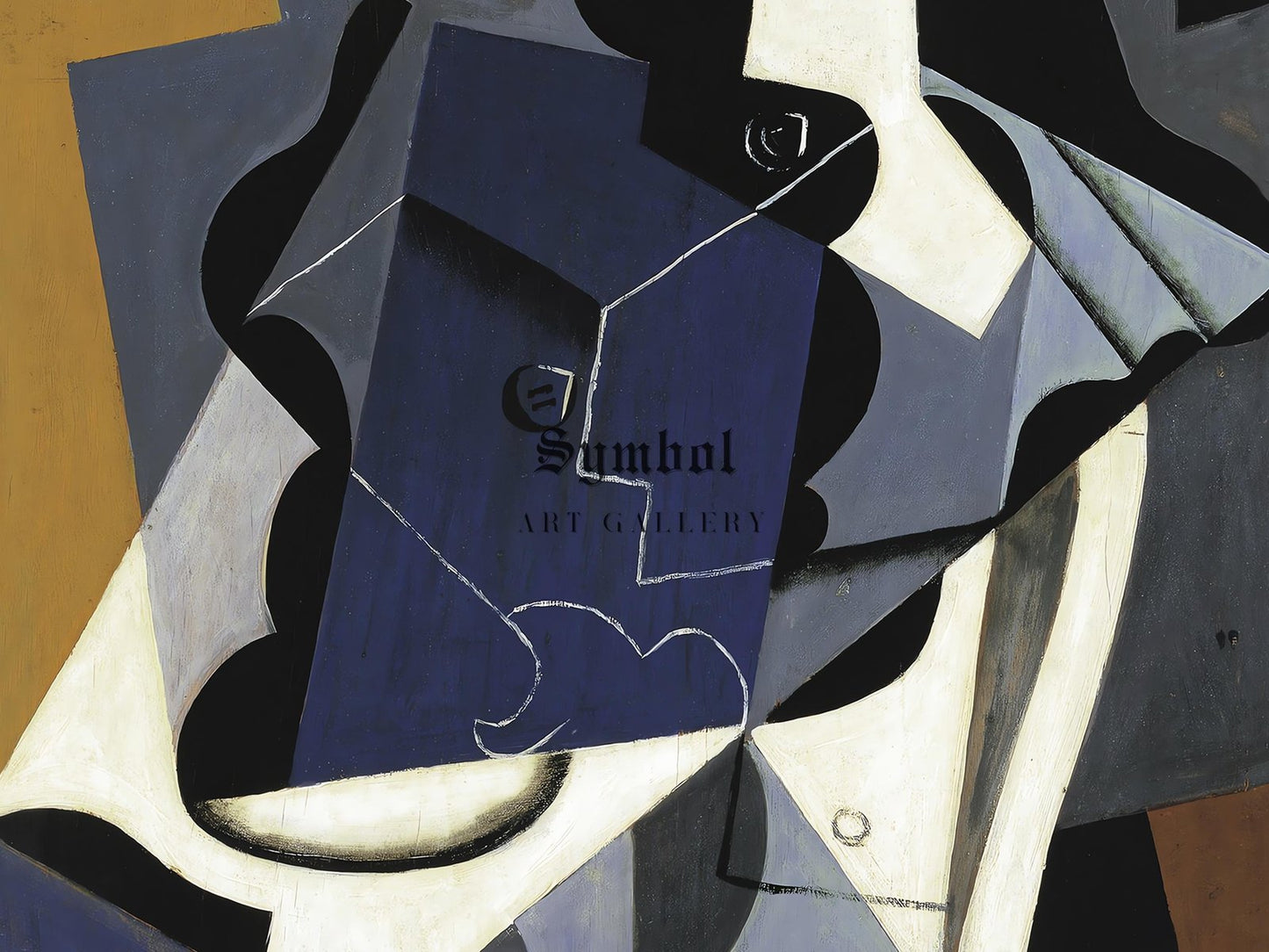 Mujer Sentada by Juan Gris, 1917, Cubism and Abstract Art, fine art print