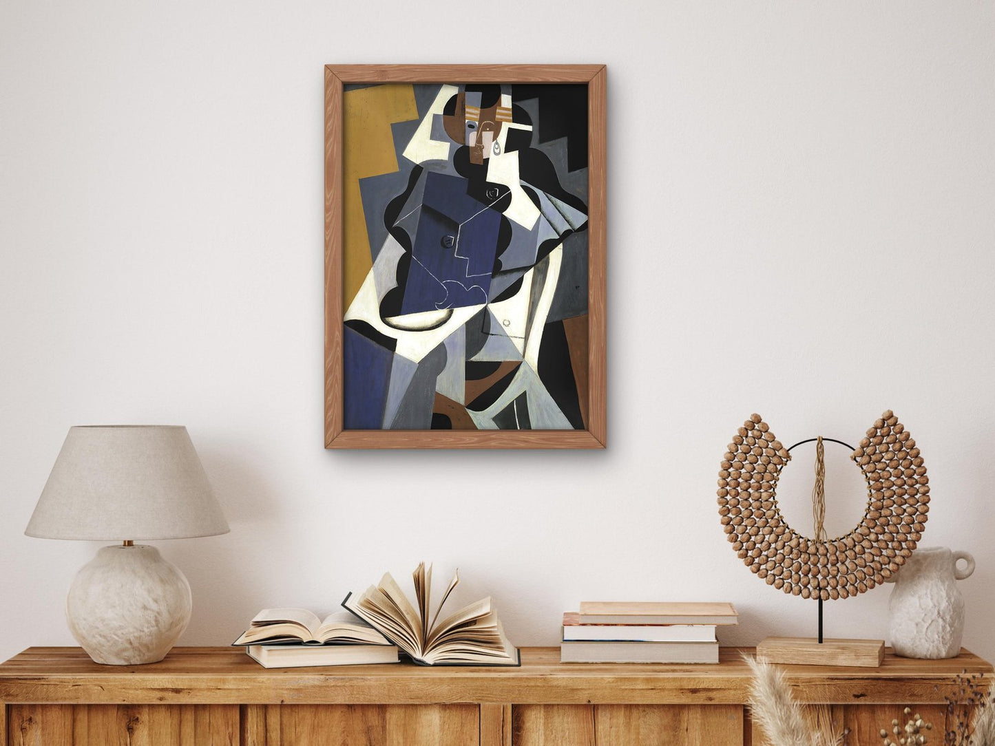 Mujer Sentada by Juan Gris, 1917, Cubism and Abstract Art, fine art print