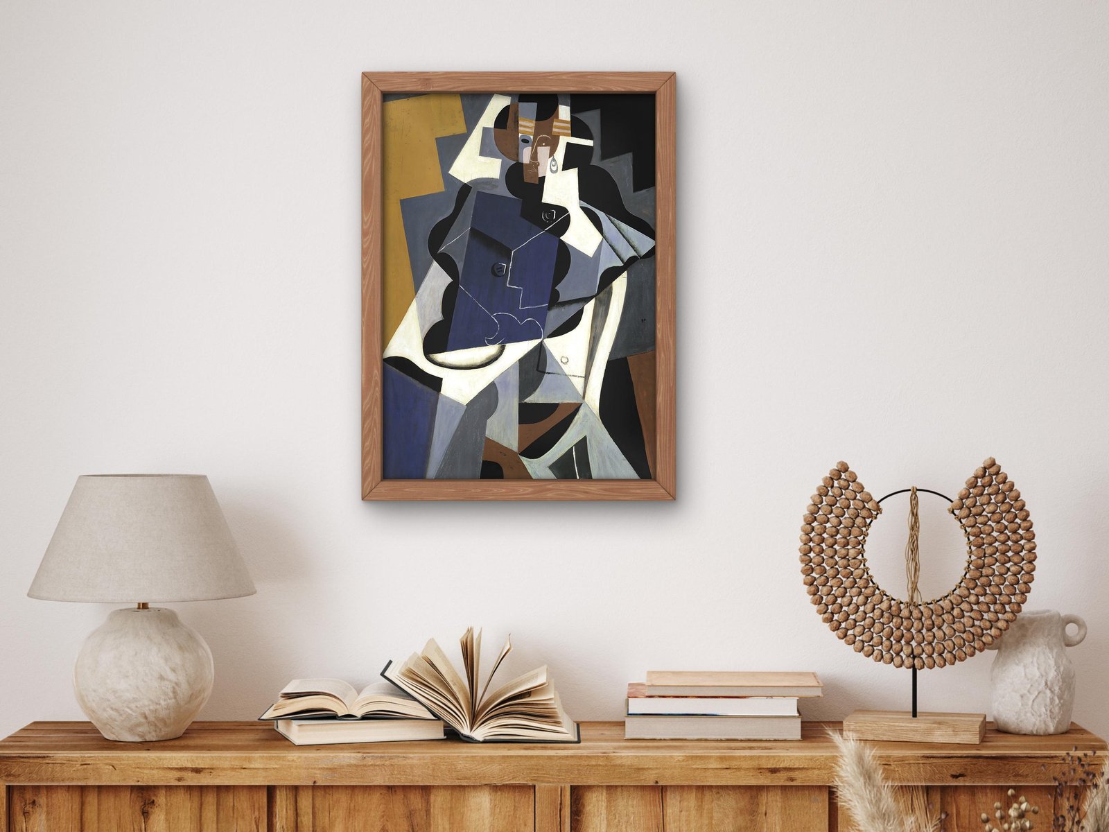 Mujer Sentada by Juan Gris, 1917, Cubism and Abstract Art, fine art print