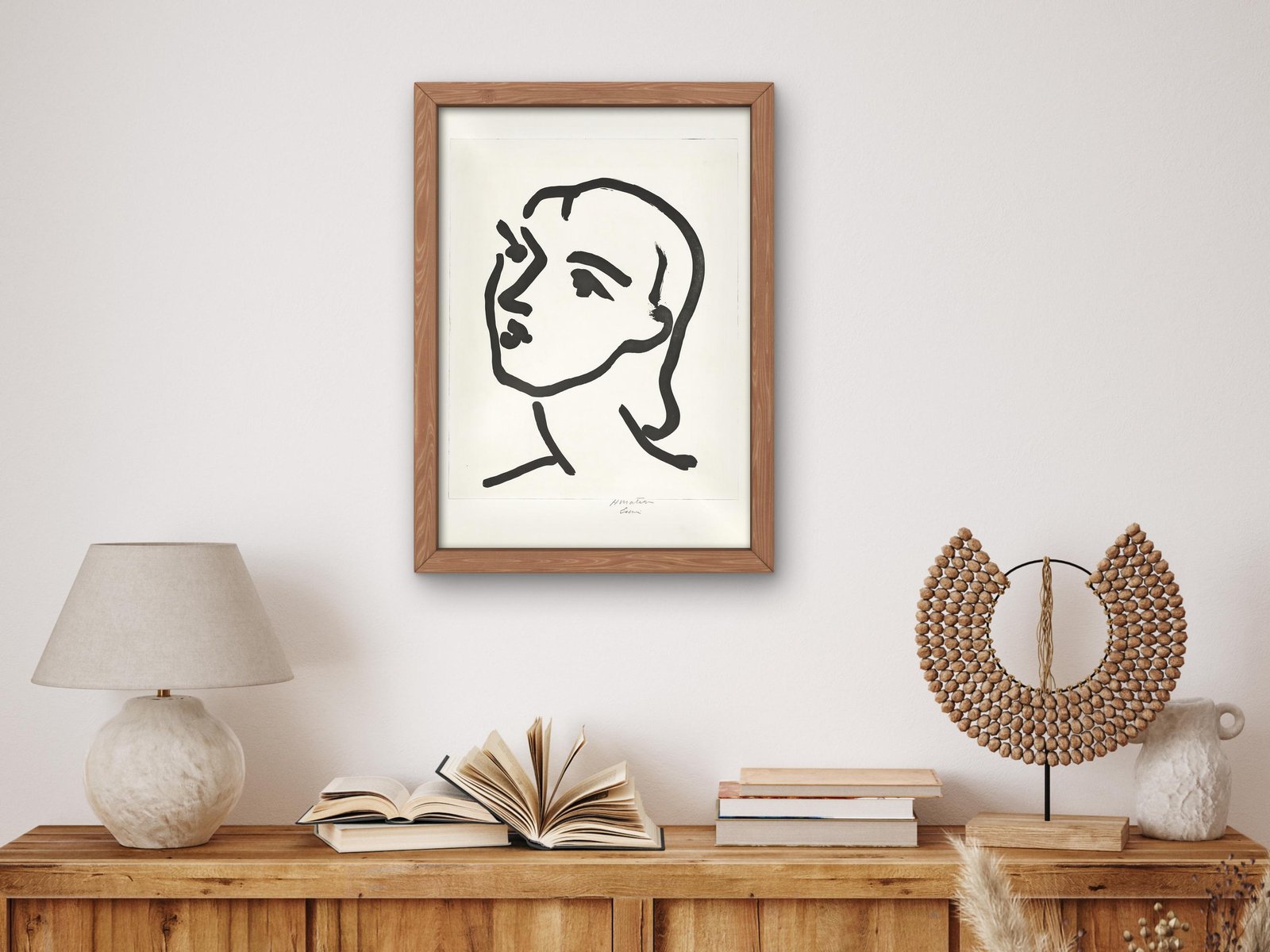 Nadia with the Smooth Hair by Henri Matisse, 1909, Expressionism and Fauvism, fine art print