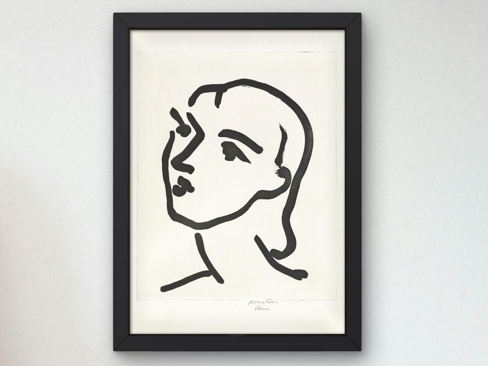 Nadia with the Smooth Hair by Henri Matisse, 1909, Expressionism and Fauvism, fine art print