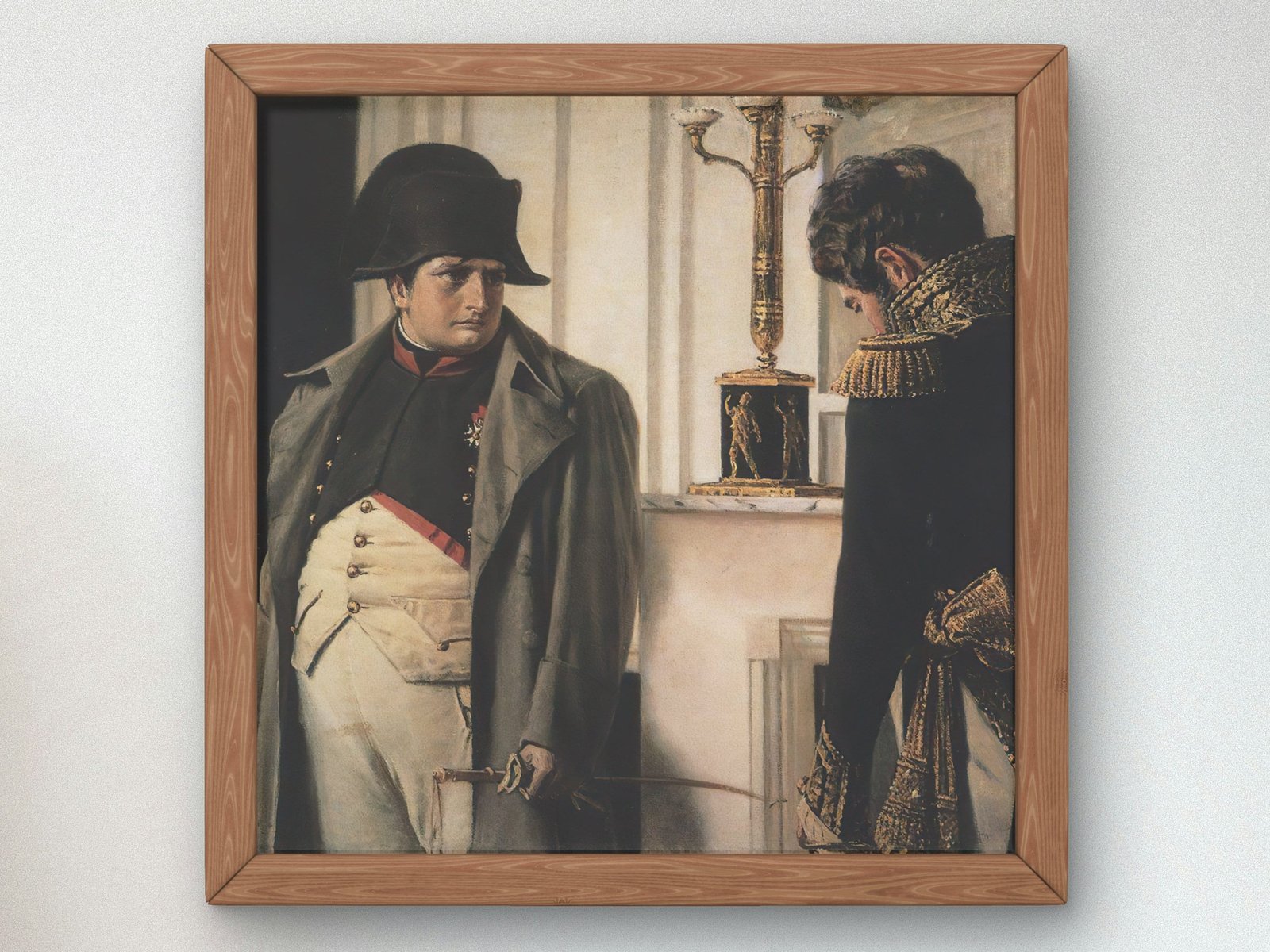 Napoleon and General Lauriston by Vasily Vereshchagin, 1899, Realism and Naturalism, fine art print