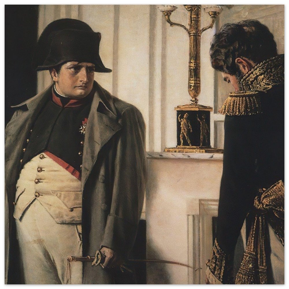 Napoleon and General Lauriston by Vasily Vereshchagin, 1899, Realism and Naturalism, fine art print