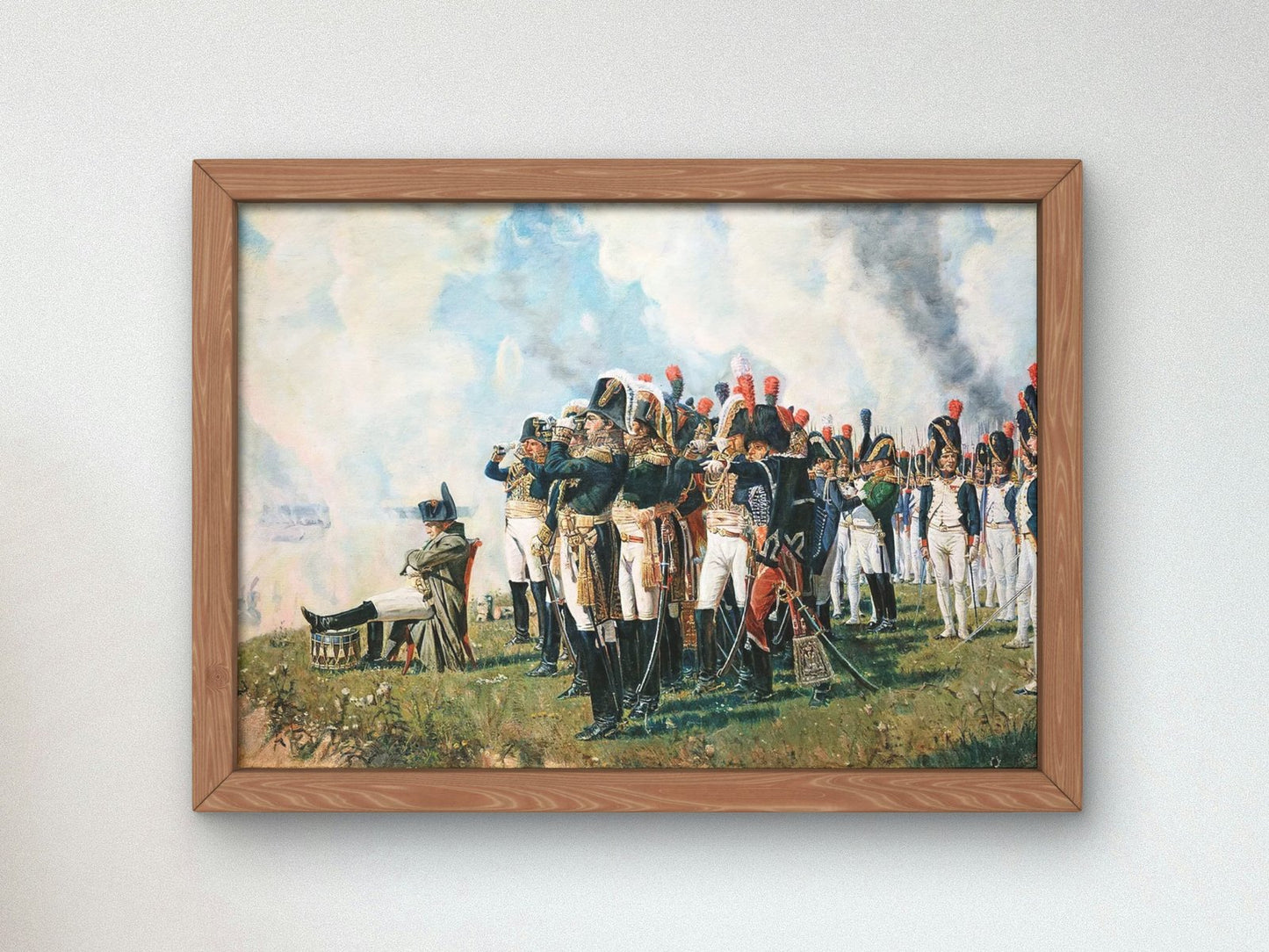 Napoleon near Borodino by Vasily Vereshchagin, 1897, Realism and Naturalism, fine art print