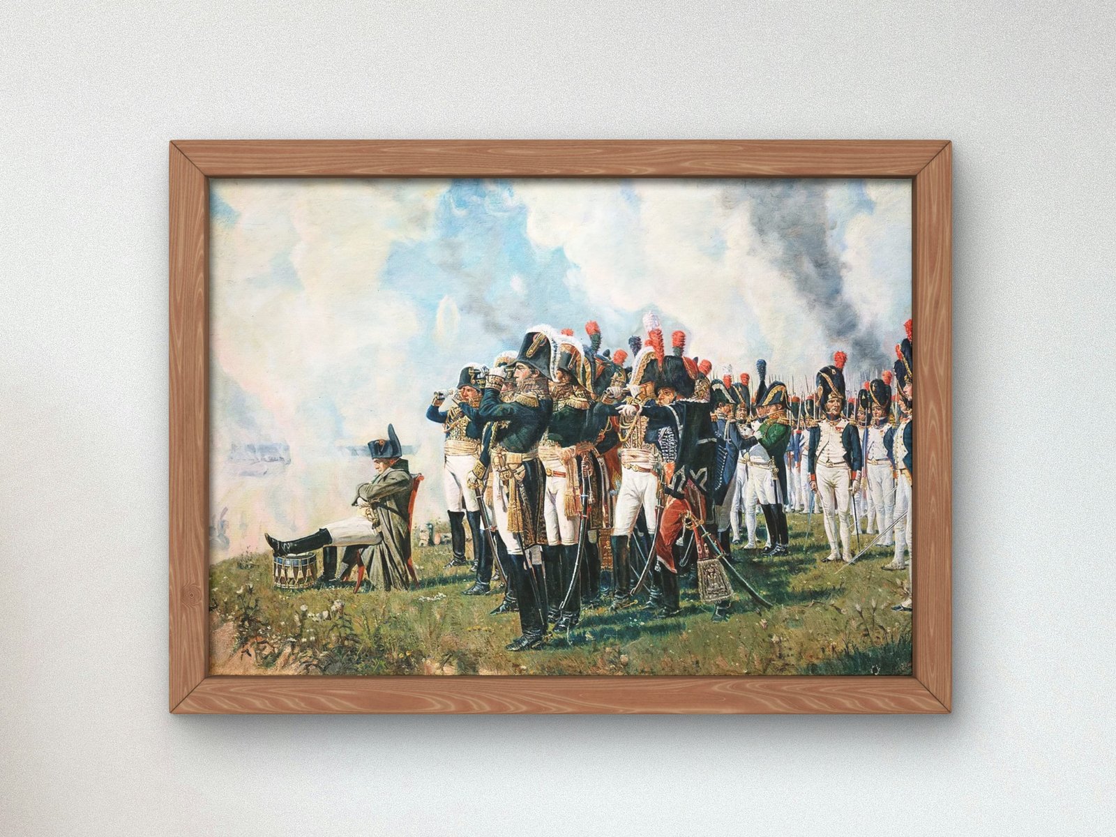 Napoleon near Borodino by Vasily Vereshchagin, 1897, Realism and Naturalism, fine art print