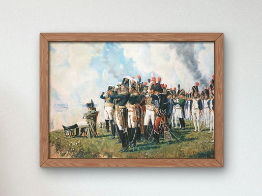 Napoleon near Borodino by Vasily Vereshchagin, 1897, Realism and Naturalism, fine art print