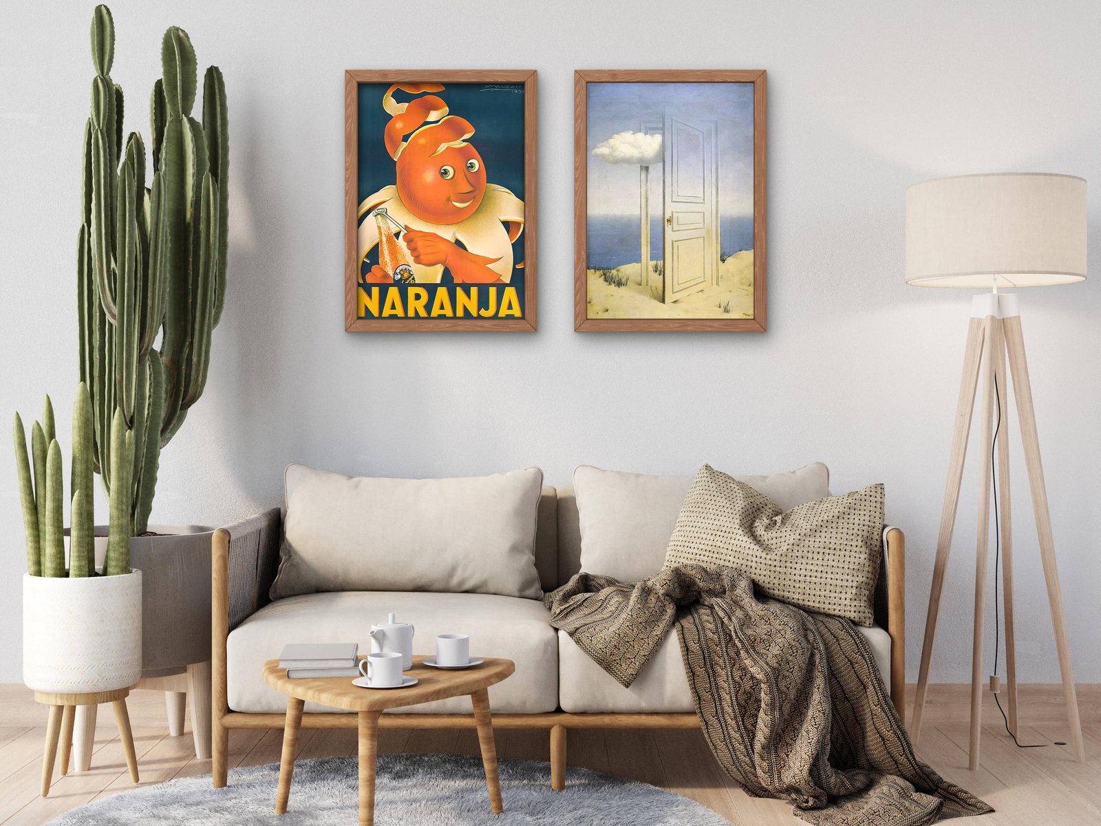 Naranja Juice poster by Achille Mauzan, 1937, Vintage Ads and Posters, fine art print