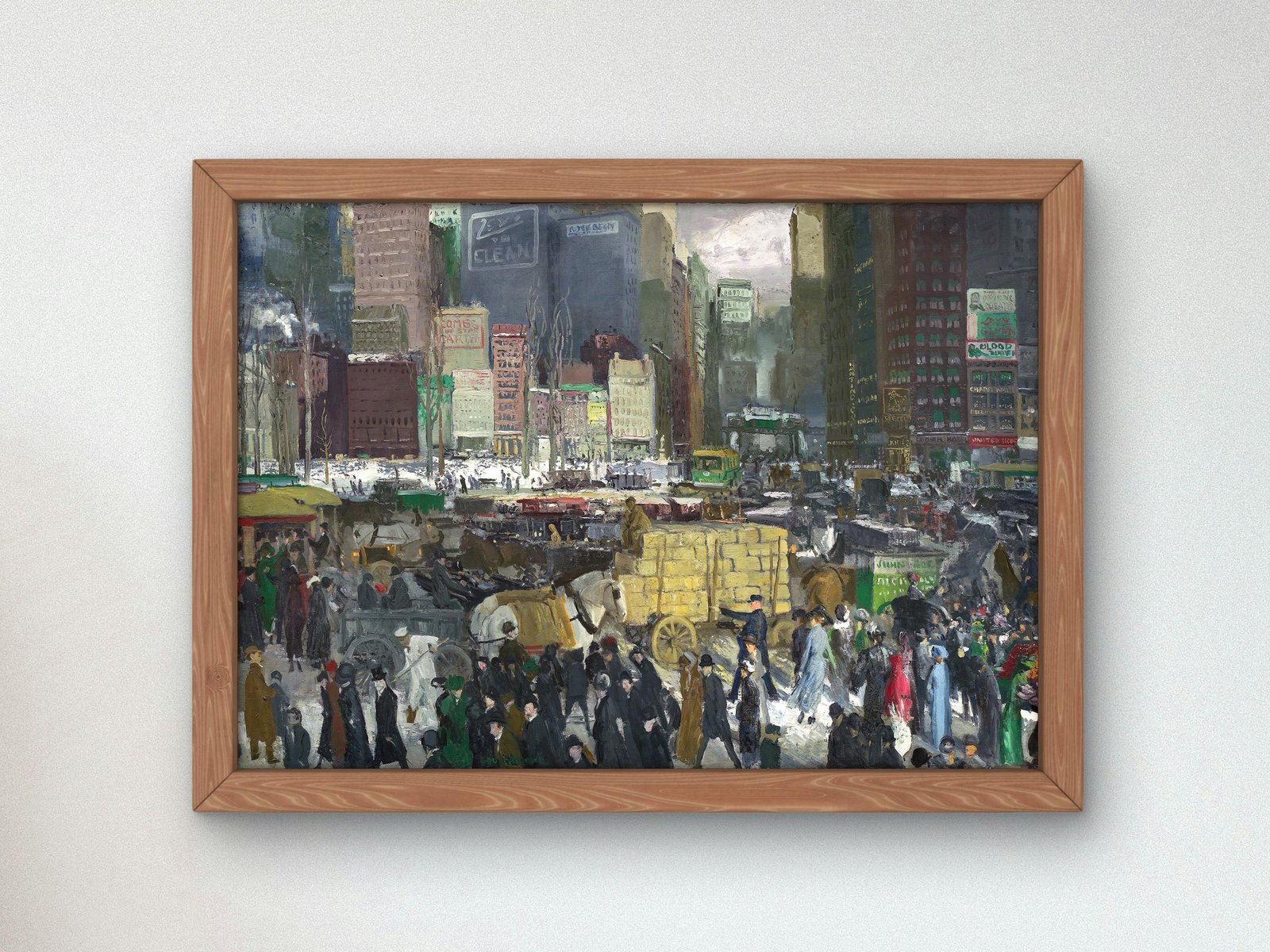 New York by George Bellows, 1911, Realism and Naturalism, fine art print