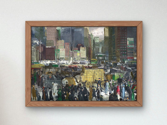 New York by George Bellows, 1911, Realism and Naturalism, fine art print