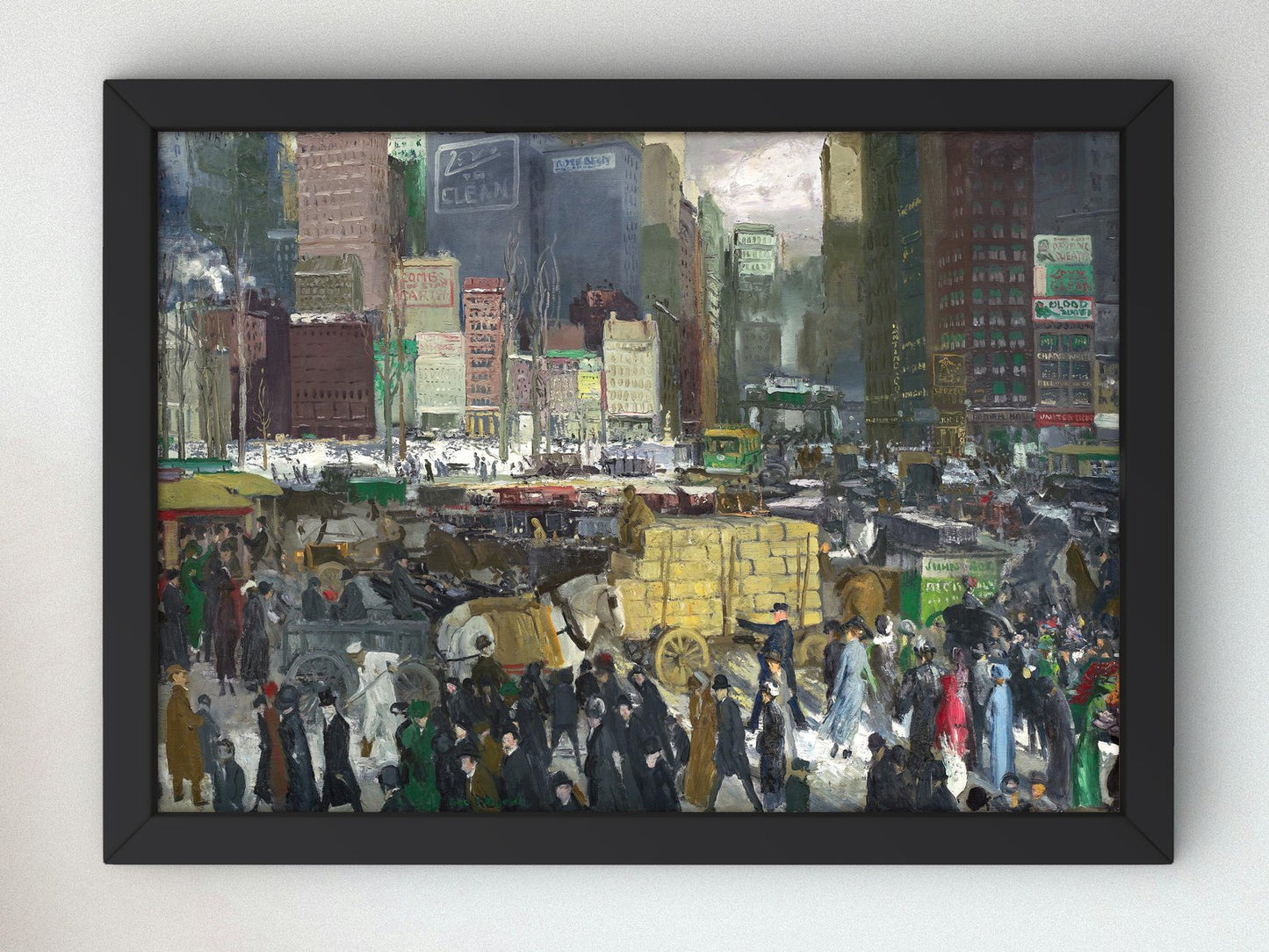 New York by George Bellows, 1911, Realism and Naturalism, fine art print