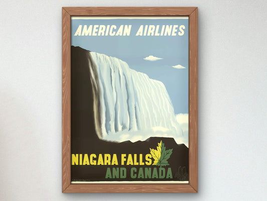 Niagara Falls by Edward McKnight Kauffer, 1925, Art Deco and American Modernism, fine art print