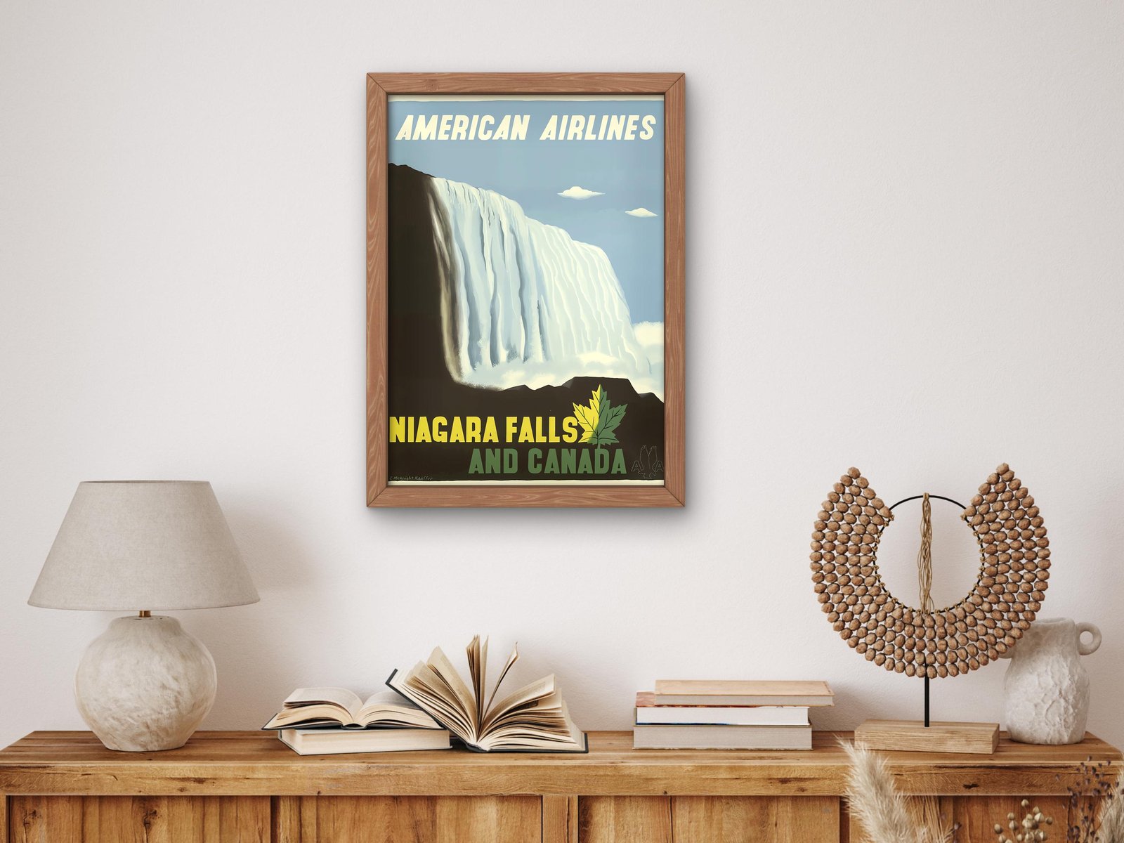 Niagara Falls by Edward McKnight Kauffer, 1925, Art Deco and American Modernism, fine art print