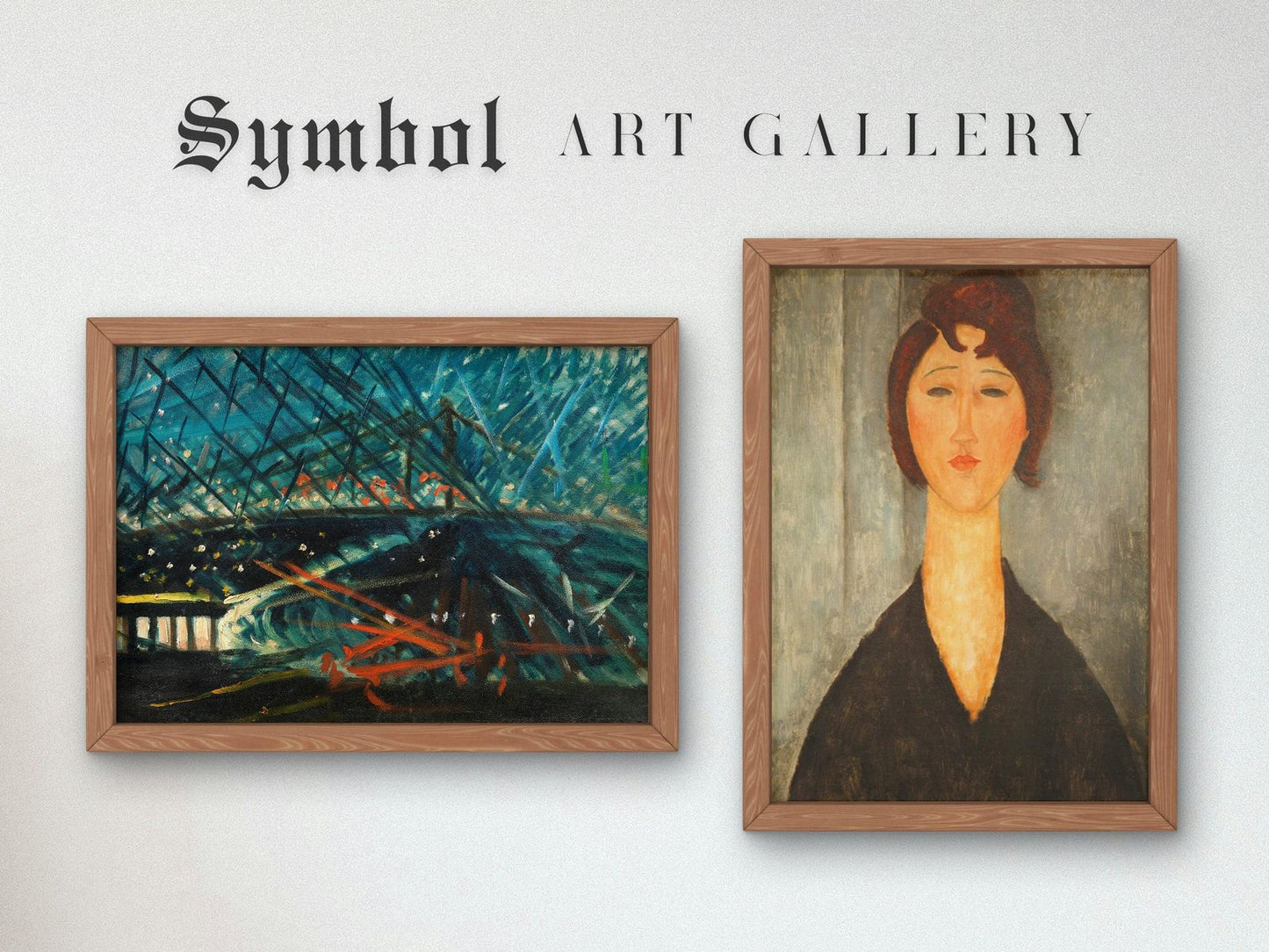 Night View of Brooklyn Bridge by Joseph Stella, 1918, Art Deco and American Modernism, fine art print
