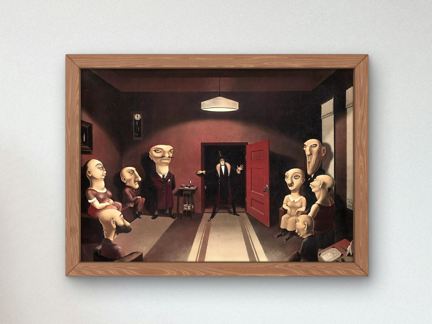 Nocturnal Homecoming by Franz Sedlacek, 1927, Expressionism and Fauvism, fine art print