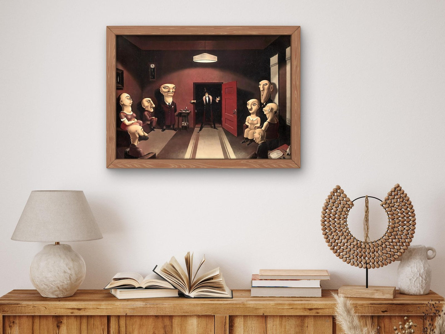 Nocturnal Homecoming by Franz Sedlacek, 1927, Expressionism and Fauvism, fine art print