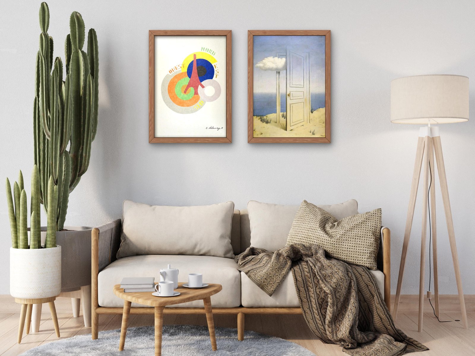 Nord Est Sud Ouest by Robert Delaunay, 1918, Cubism and Abstract Art, fine art print