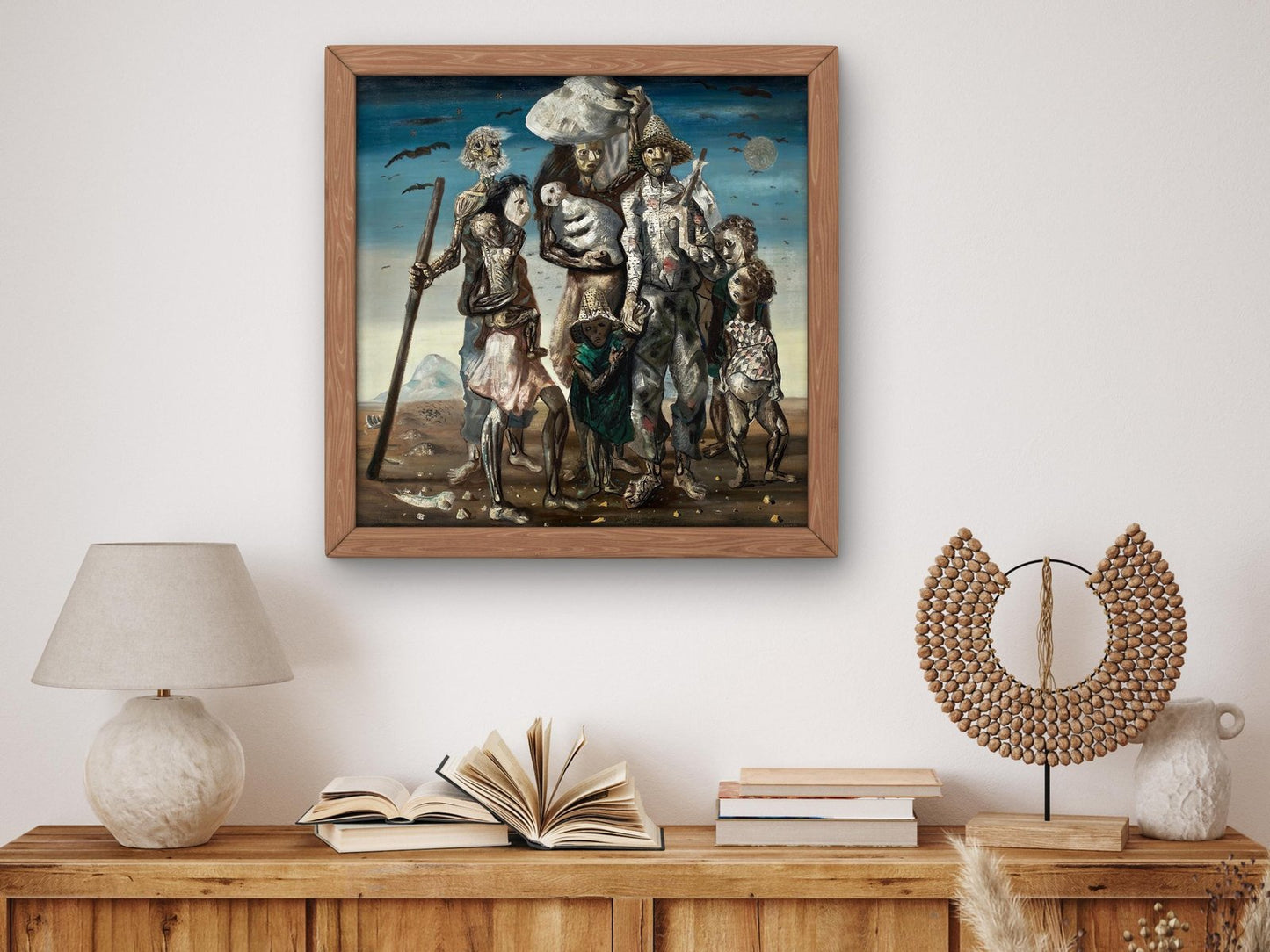Northeastern Migrants by Candido Portinari, 1944, Expressionism and Fauvism, fine art print