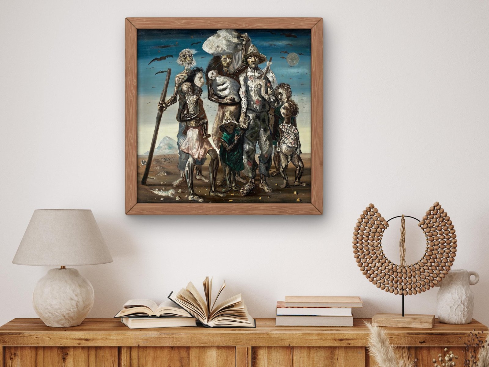 Northeastern Migrants by Candido Portinari, 1944, Expressionism and Fauvism, fine art print