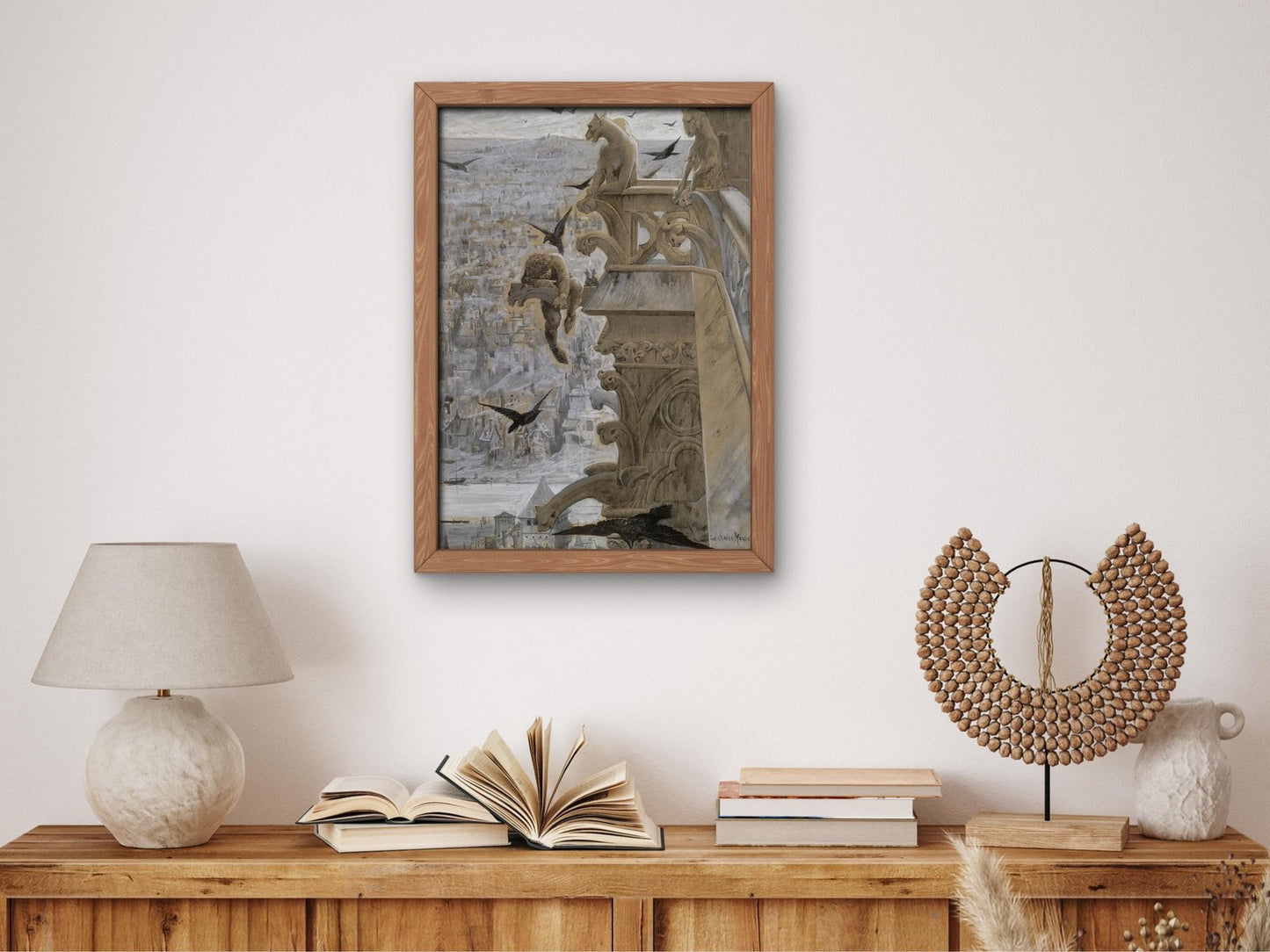 Notre Dame de Paris by Luc Olivier Merson, 1881, Art Nouveau and Belle Époque, fine art print