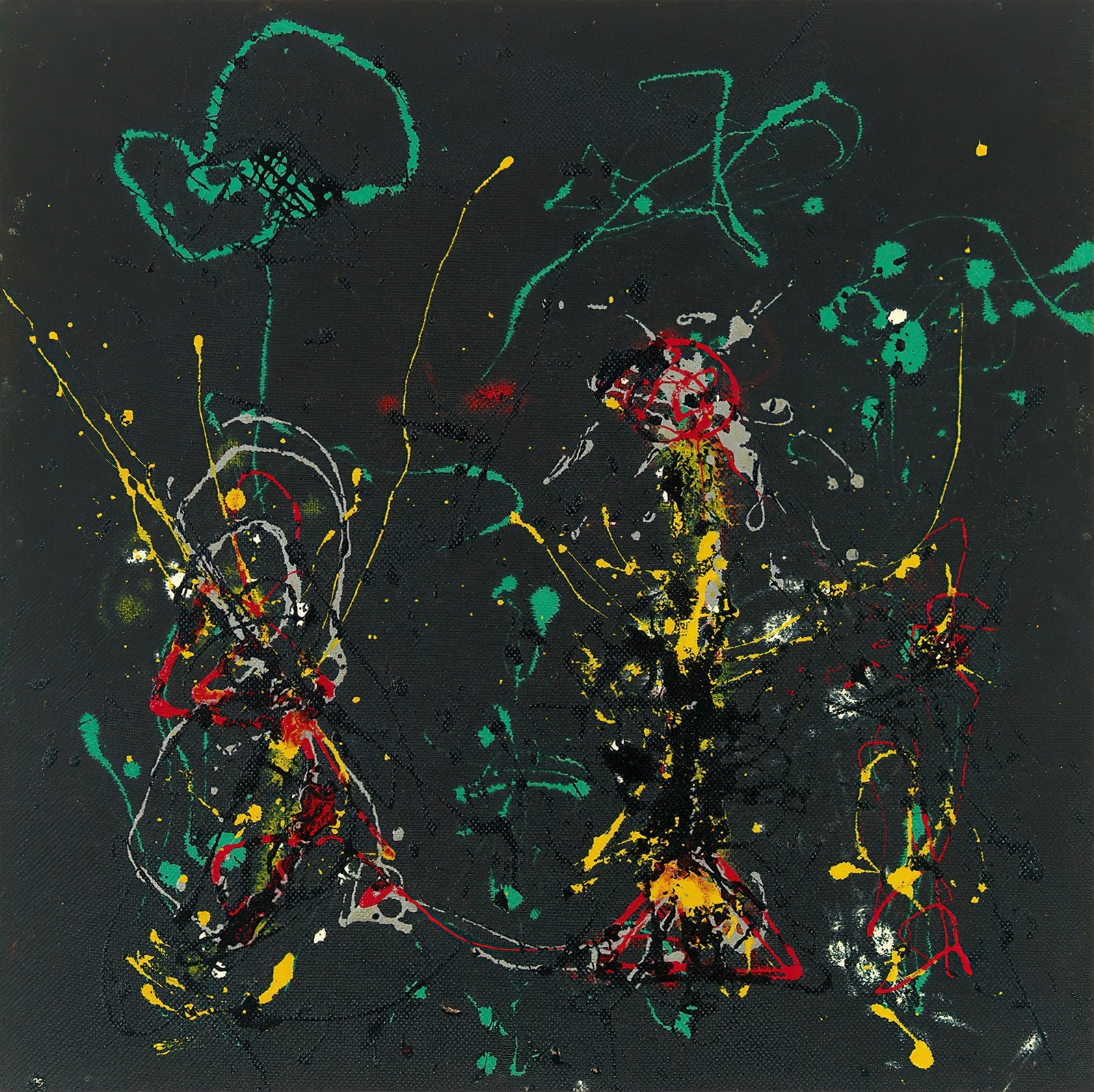 Number 17 by Jackson Pollock, 1950, Abstract Expressionism, fine art print