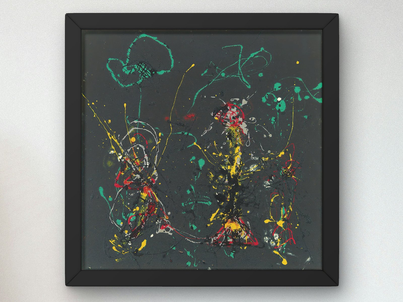 Number 17 by Jackson Pollock, 1950, Abstract Expressionism, fine art print