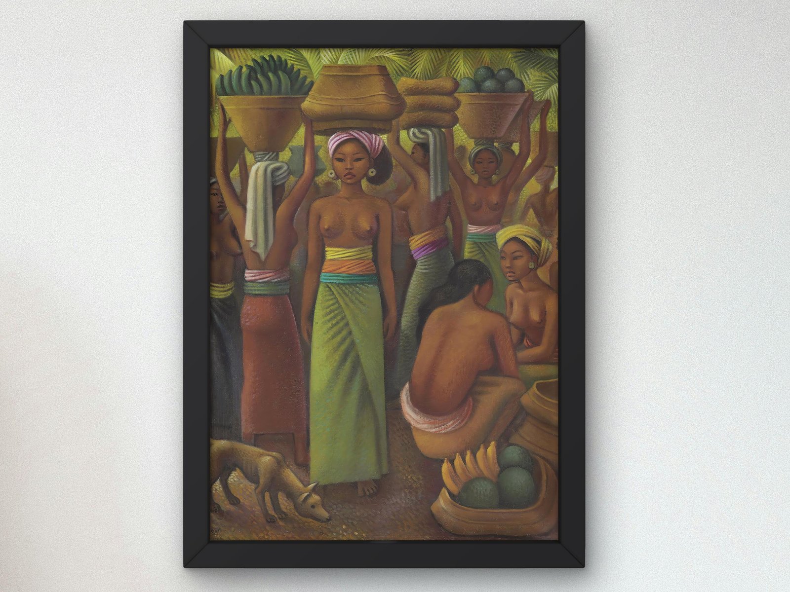 Offering Fruits for the Temple by Miguel Covarrubias, 1932, Art Deco and American Modernism, fine art print
